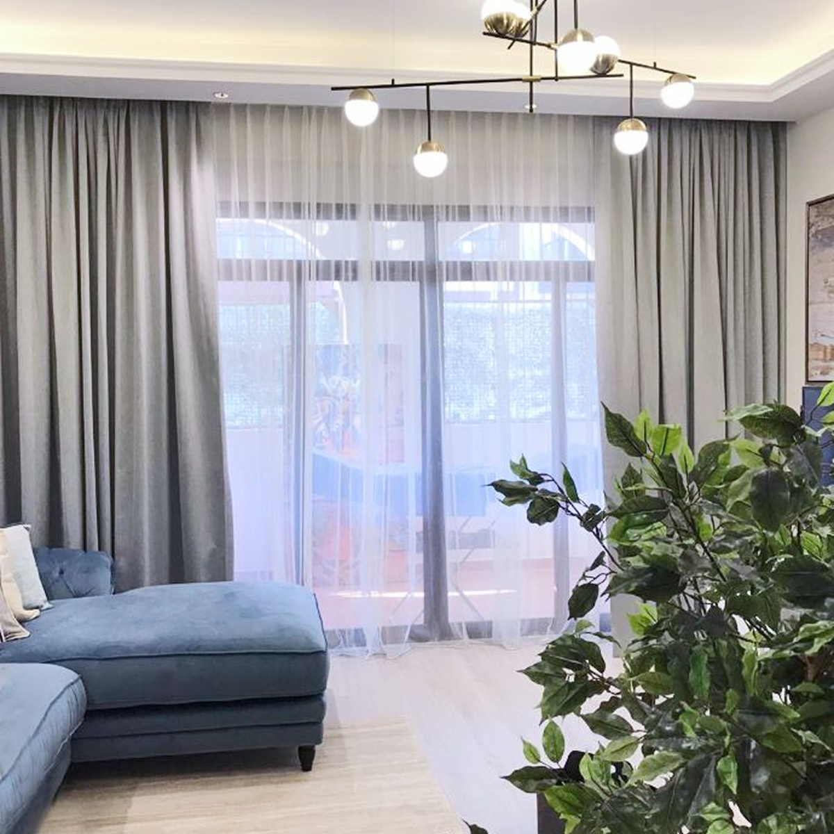 sheer & blackout curtains