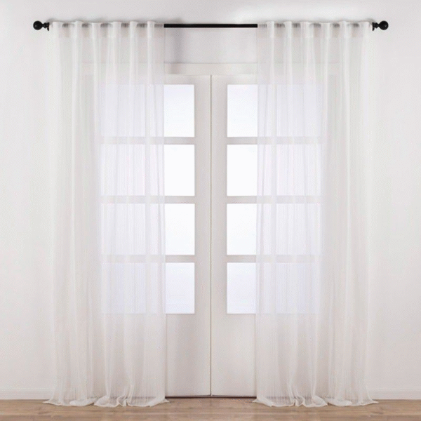 sheer eyelet curtains