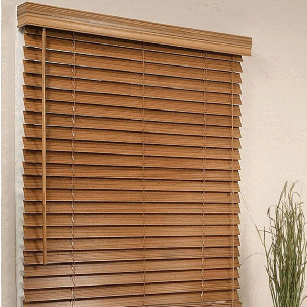wooden blinds